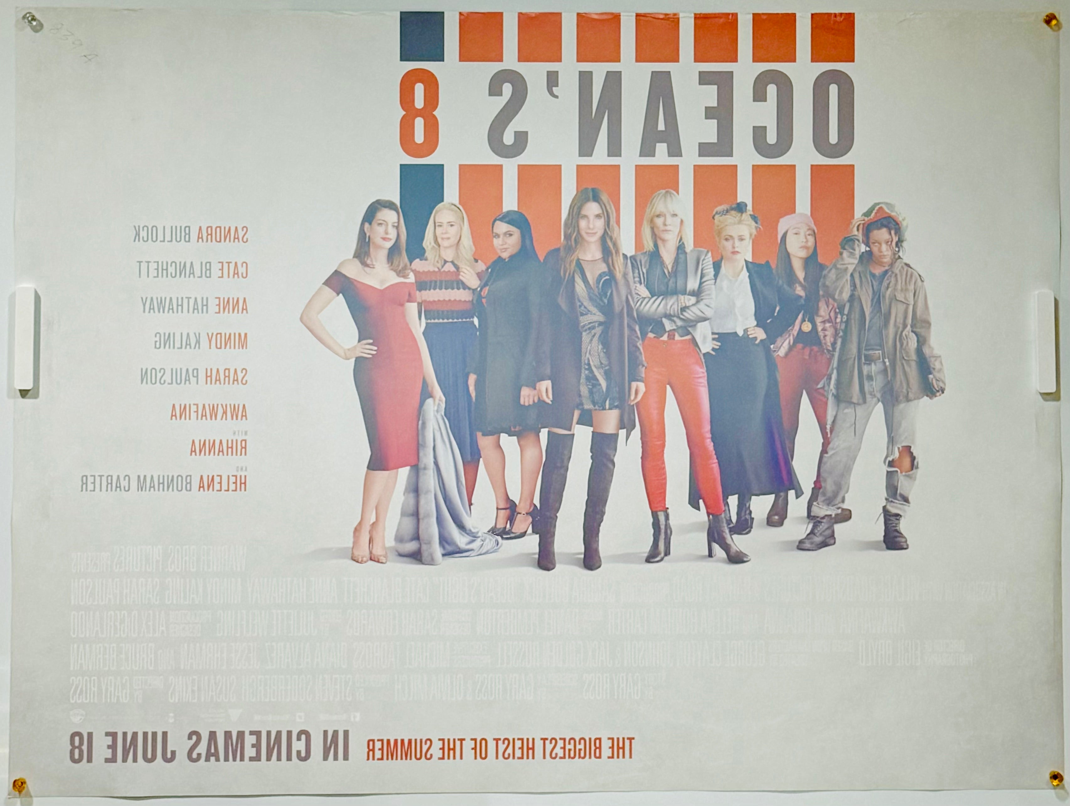 オーシャンズ8』 洋画 イギリス - 海外版映画ポスター専門店 - – Fine