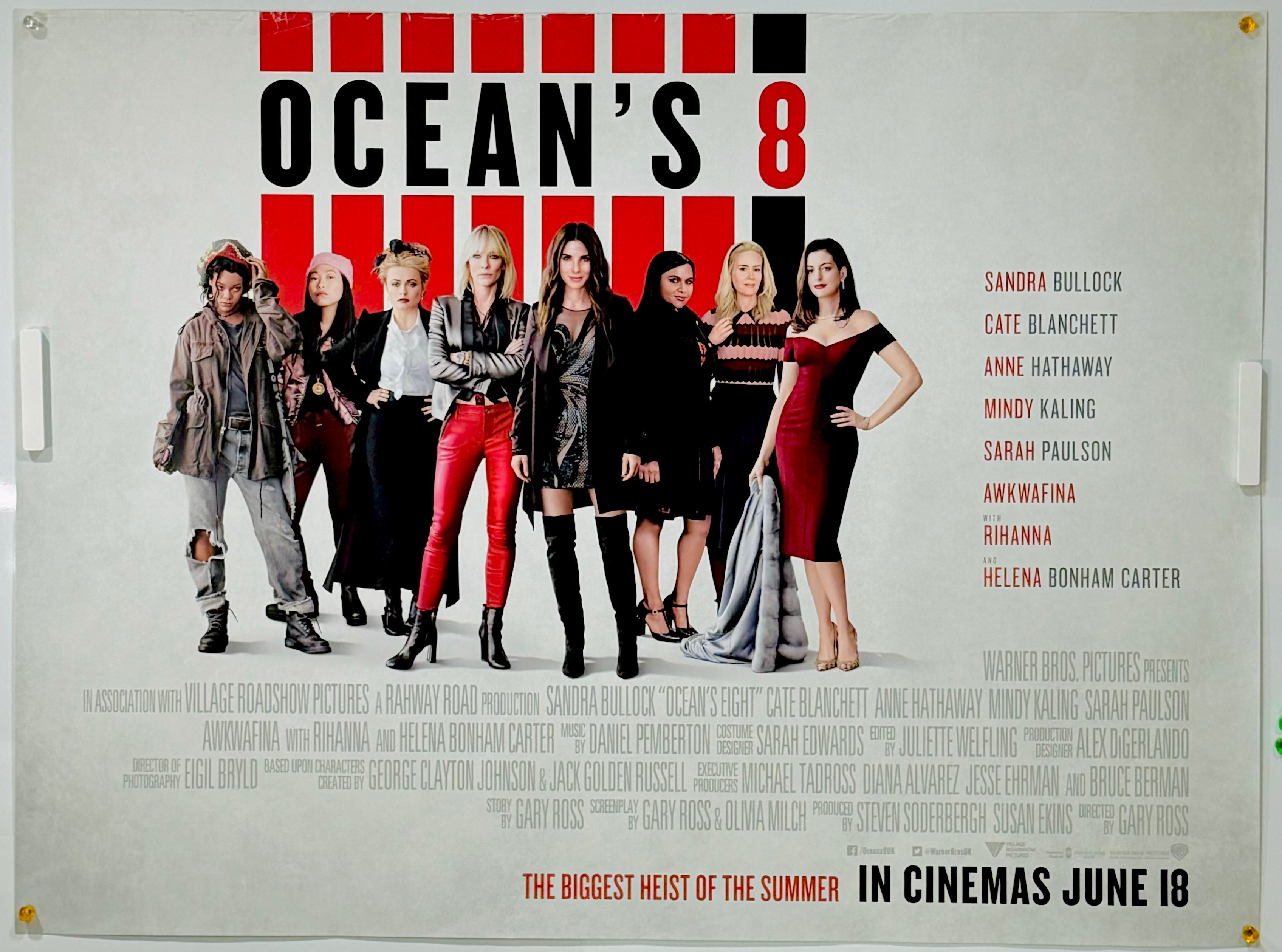 オーシャンズ8』 洋画 イギリス - 海外版映画ポスター専門店 - – Fine