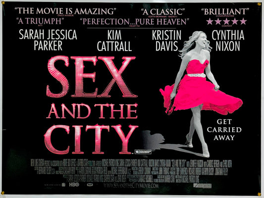 『セックス・アンド・ザ・シティ』 映画 ポスター イギリス オリジナル [2354]