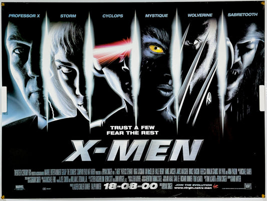 『X-MEN』 映画 ポスター イギリス オリジナル [2360]
