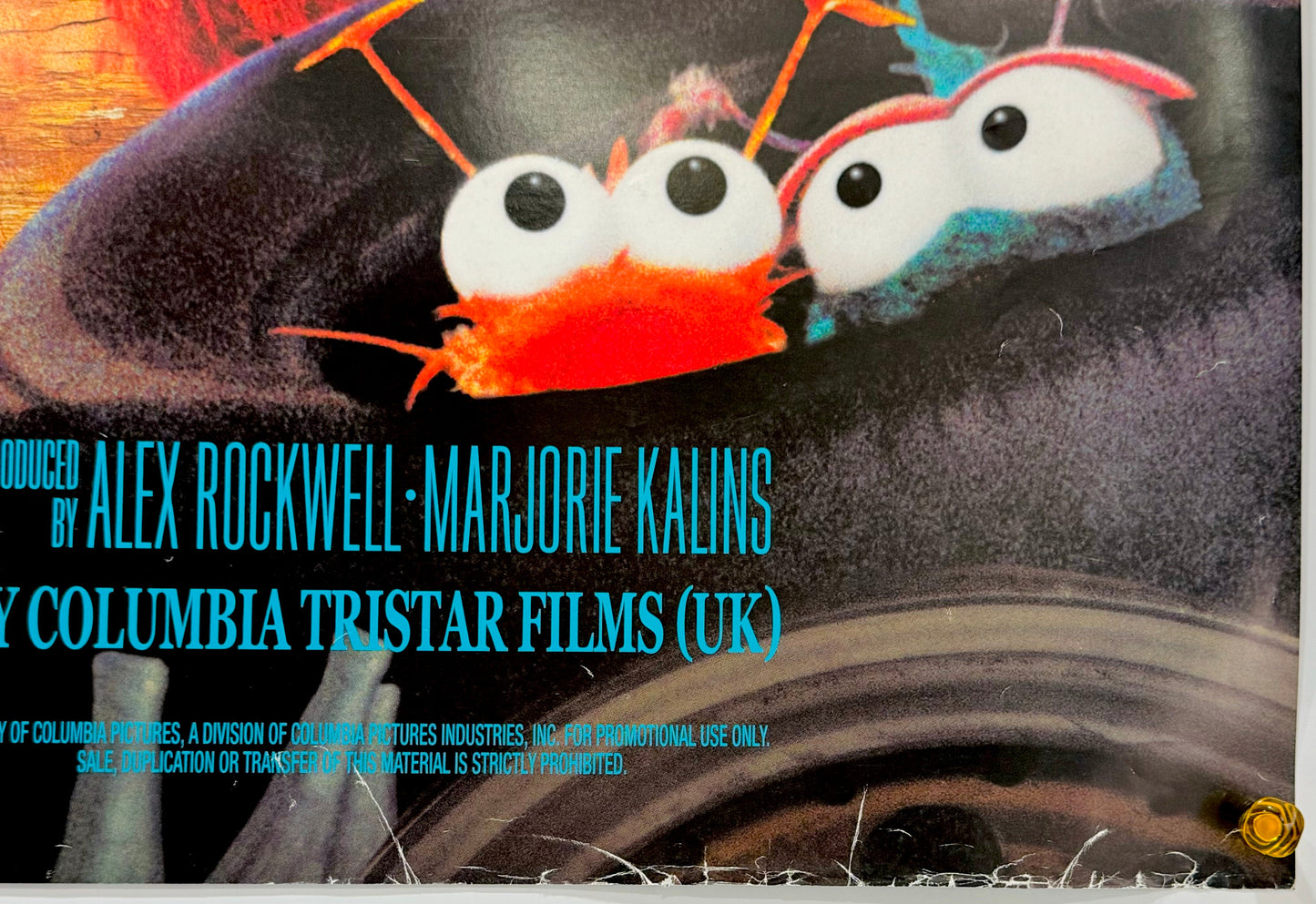 『エルモと毛布の大冒険』 映画 ポスター イギリス オリジナル [2362]