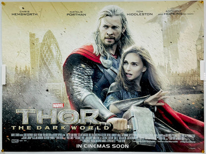 『マイティ・ソー ダーク・ワールド』 映画 ポスター イギリス オリジナル [2363]