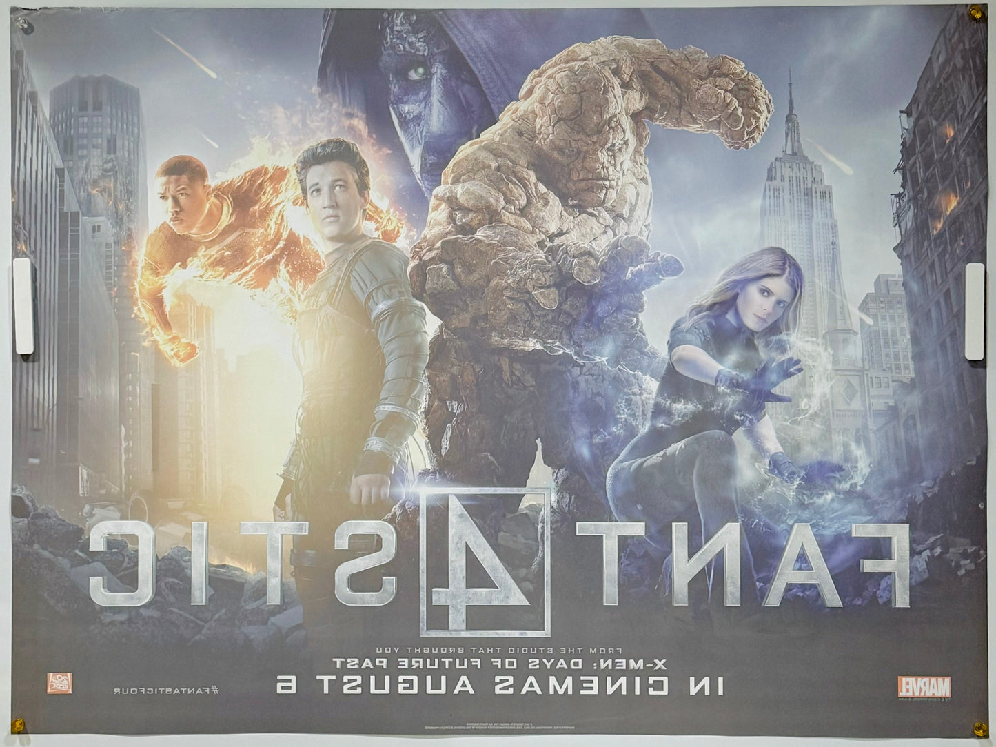 『ファンタスティック・フォー』 映画 ポスター イギリス オリジナル [2377]