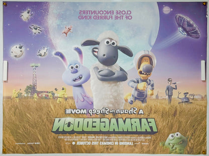 『ひつじのショーン UFOフィーバー！』 映画 ポスター イギリス オリジナル [2382]