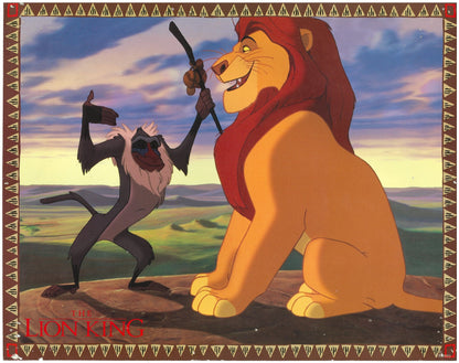 『ライオン・キング』 映画 ロビーカード アメリカ オリジナル [2416]