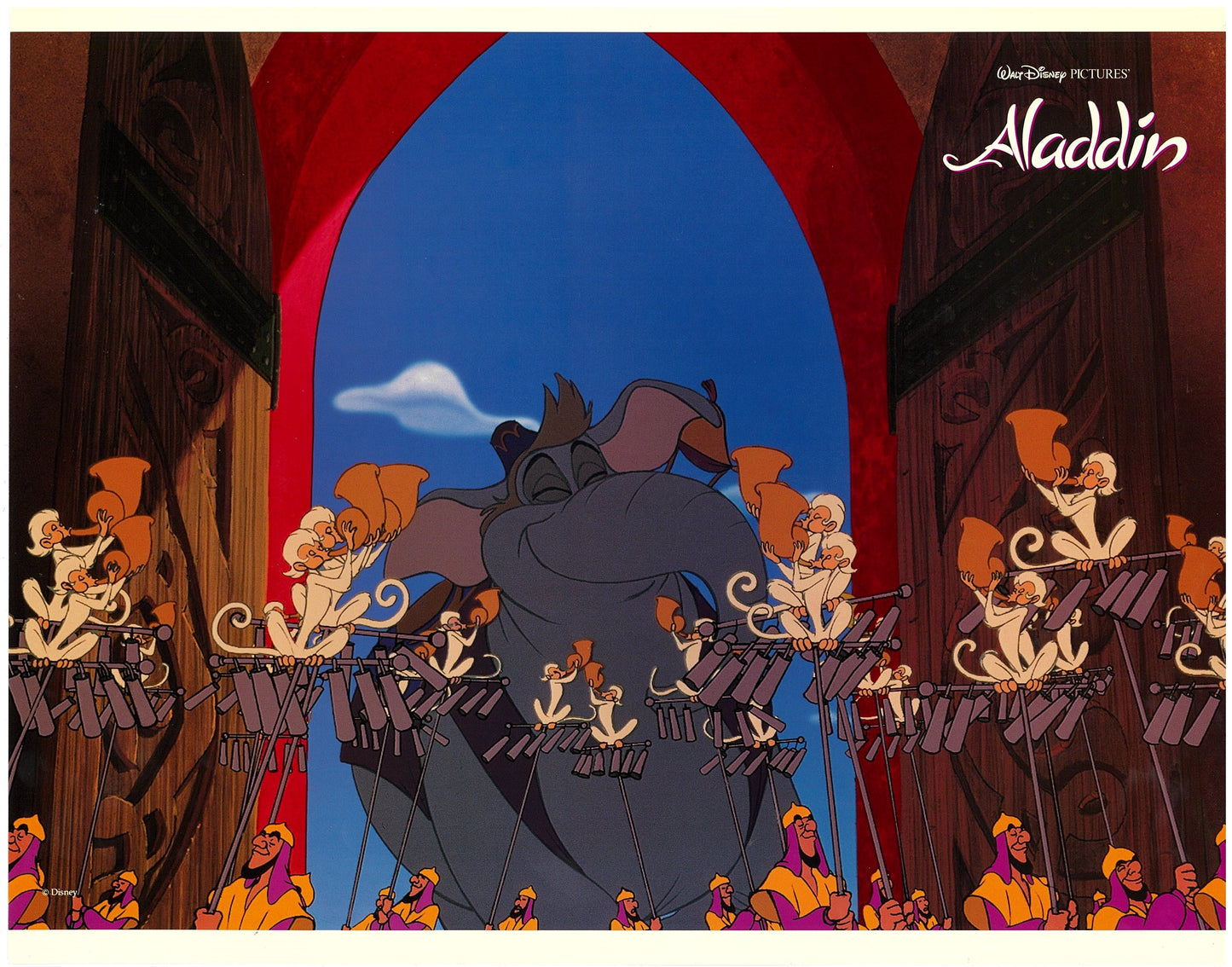 『アラジン』 映画 ロビーカード アメリカ オリジナル [2457]