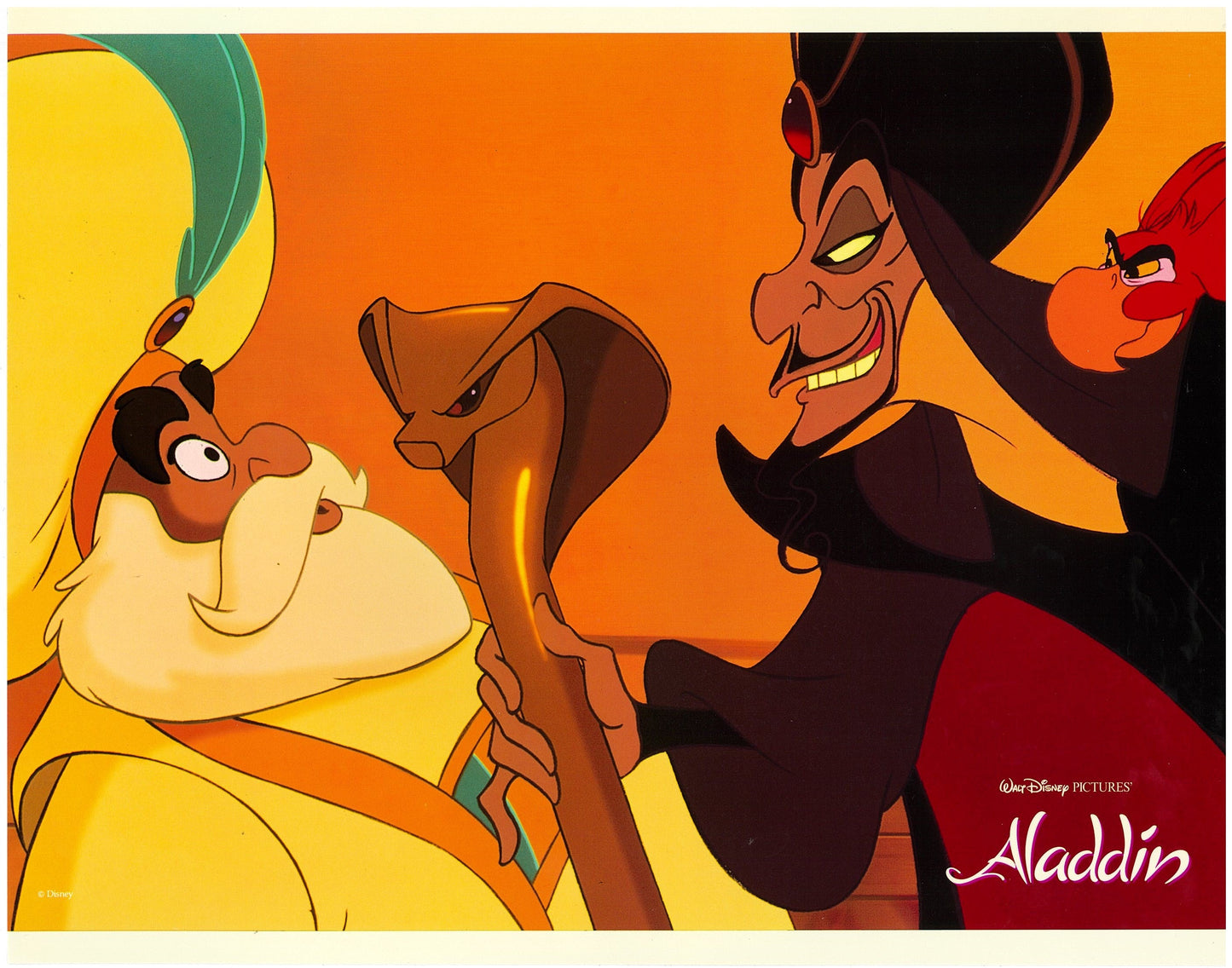 『アラジン』 映画 ロビーカード アメリカ オリジナル [2459]