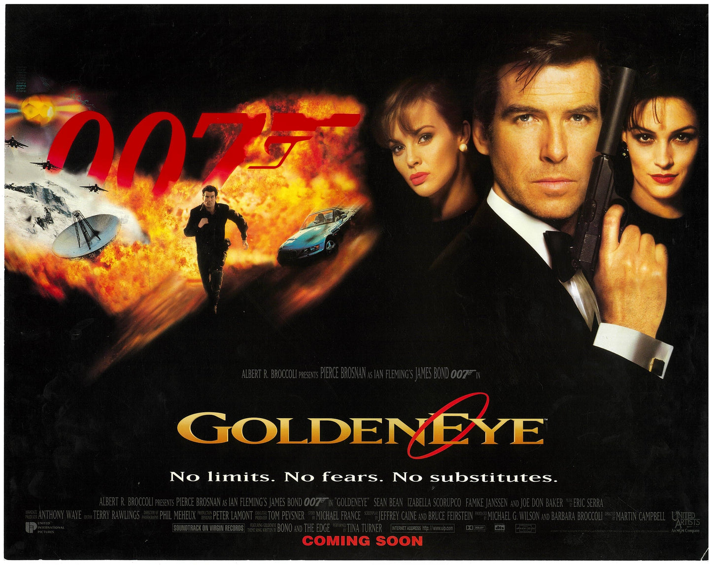 『ゴールデンアイ』 映画 ロビーカード イギリス オリジナル [2462]_1
