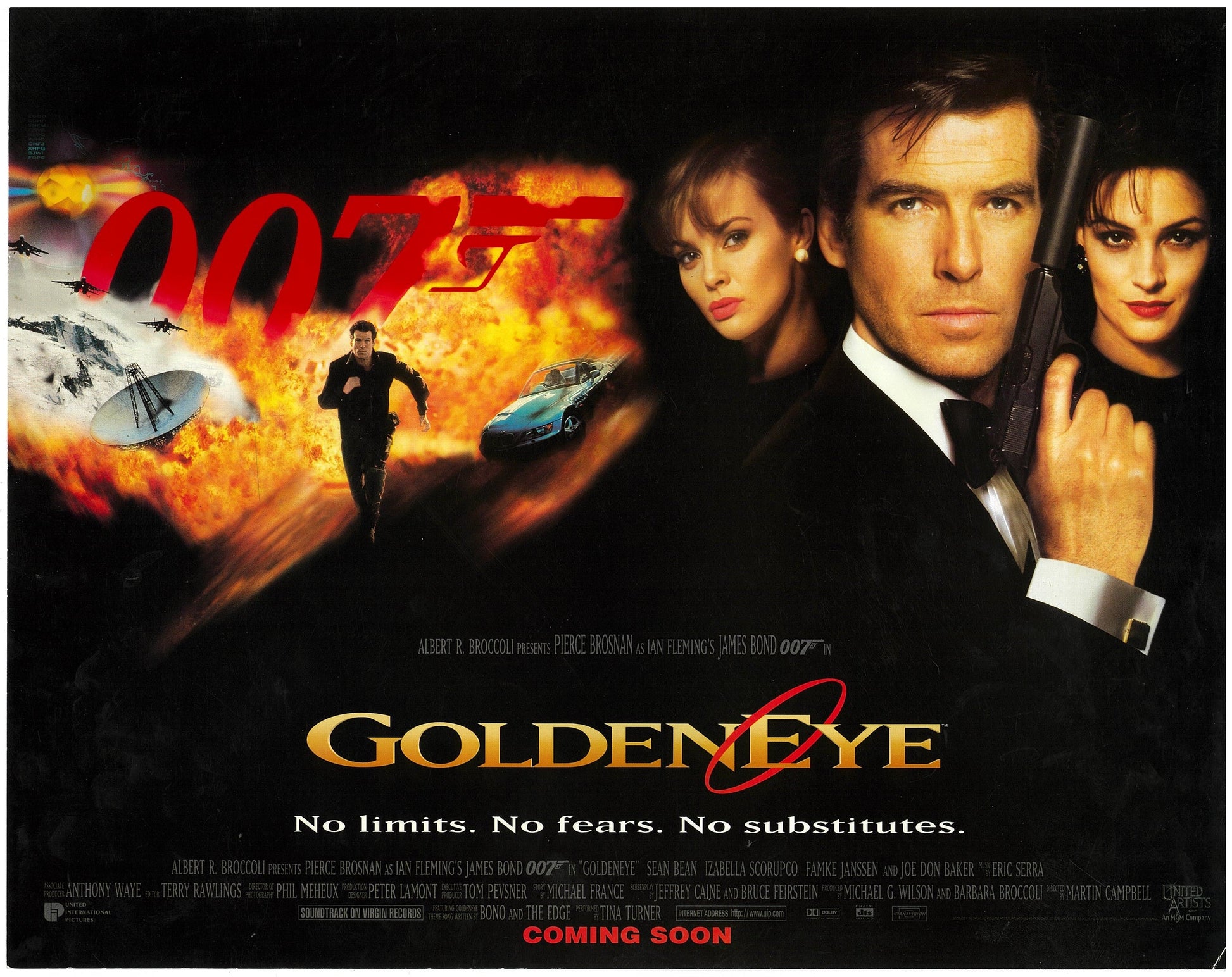 『ゴールデンアイ』 映画 ロビーカード イギリス オリジナル [2462]_1