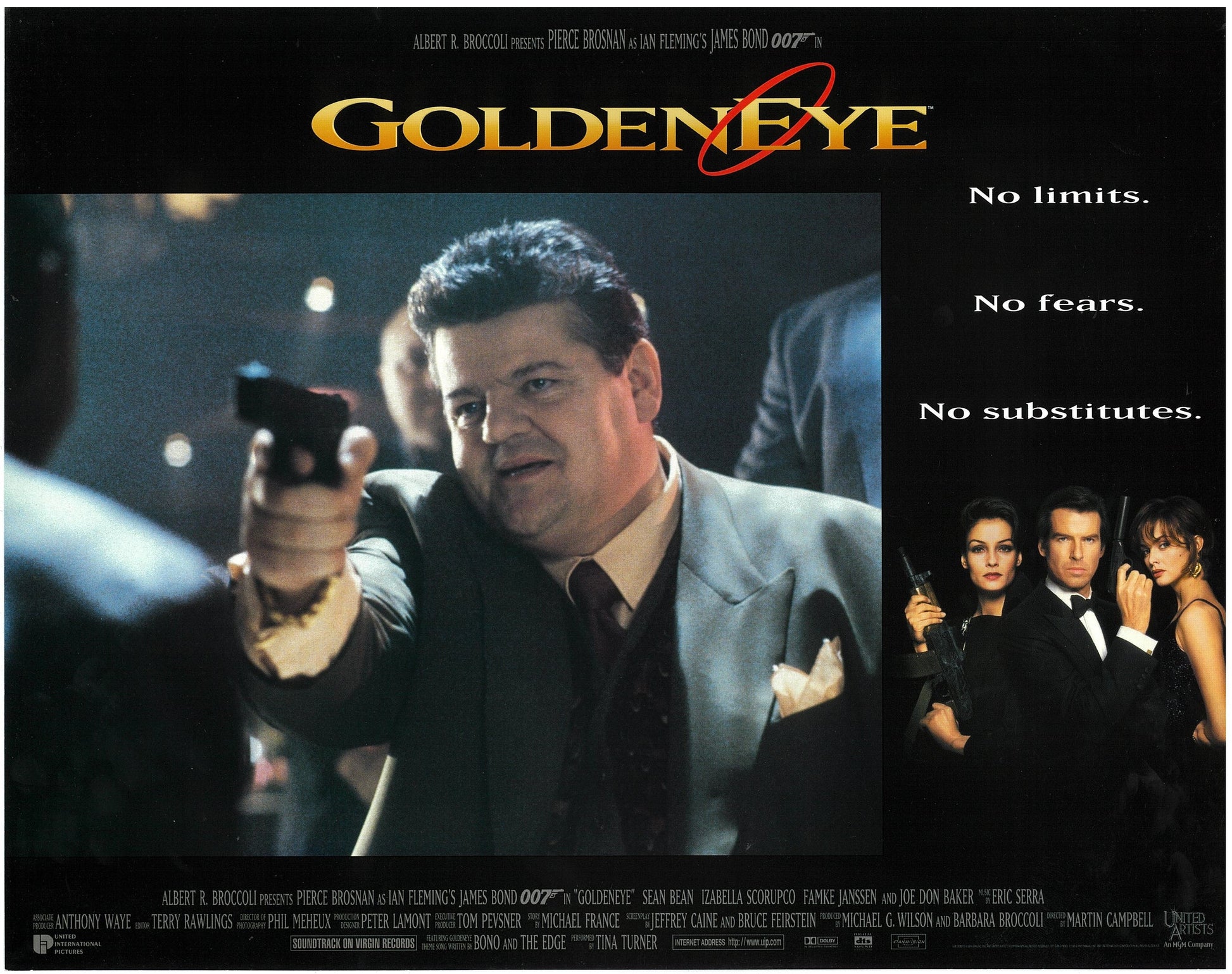 『ゴールデンアイ』 映画 ロビーカード イギリス オリジナル [2465]_1