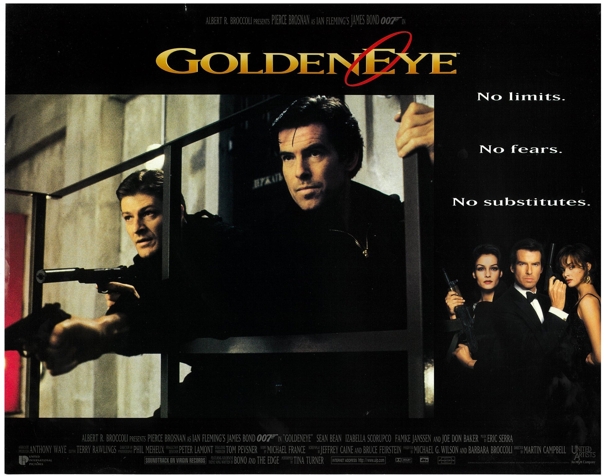 『ゴールデンアイ』 映画 ロビーカード イギリス オリジナル [2467]_1