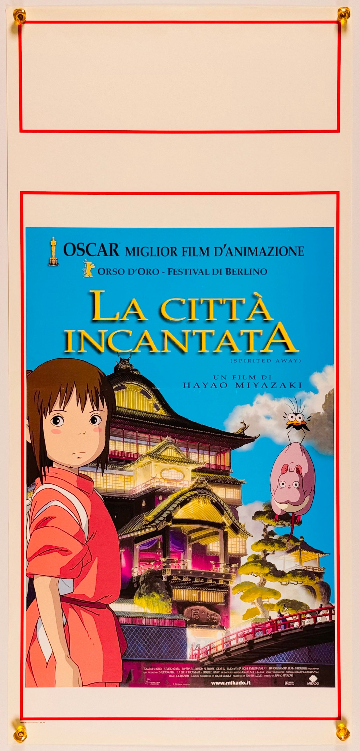 『千と千尋の神隠し』 映画 ポスター イタリア オリジナル [246]