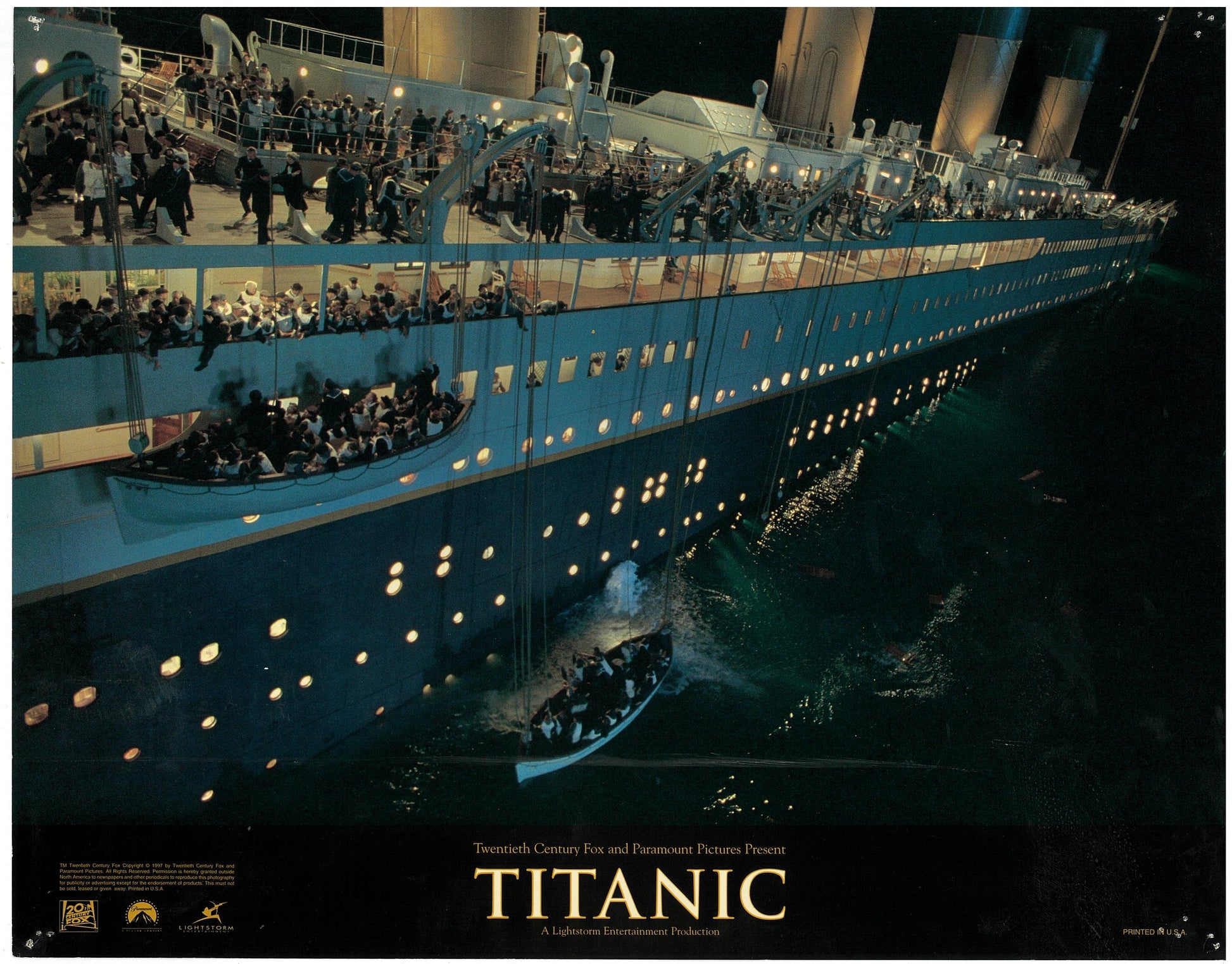 『タイタニック』 映画 ロビーカード アメリカ オリジナル [2471]_1