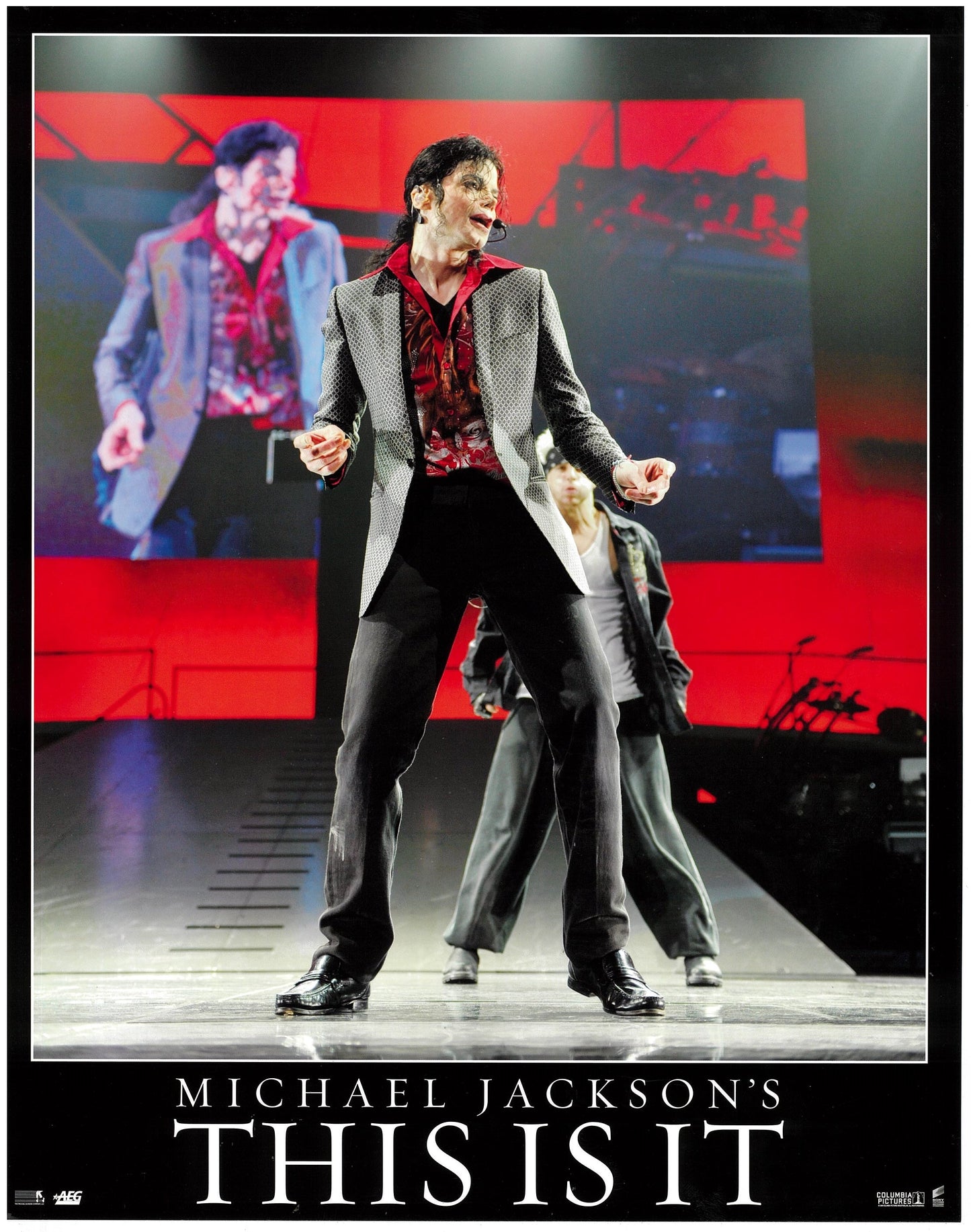 『マイケル・ジャクソン THIS IS IT』 映画 ロビーカード アメリカ オリジナル [2492]
