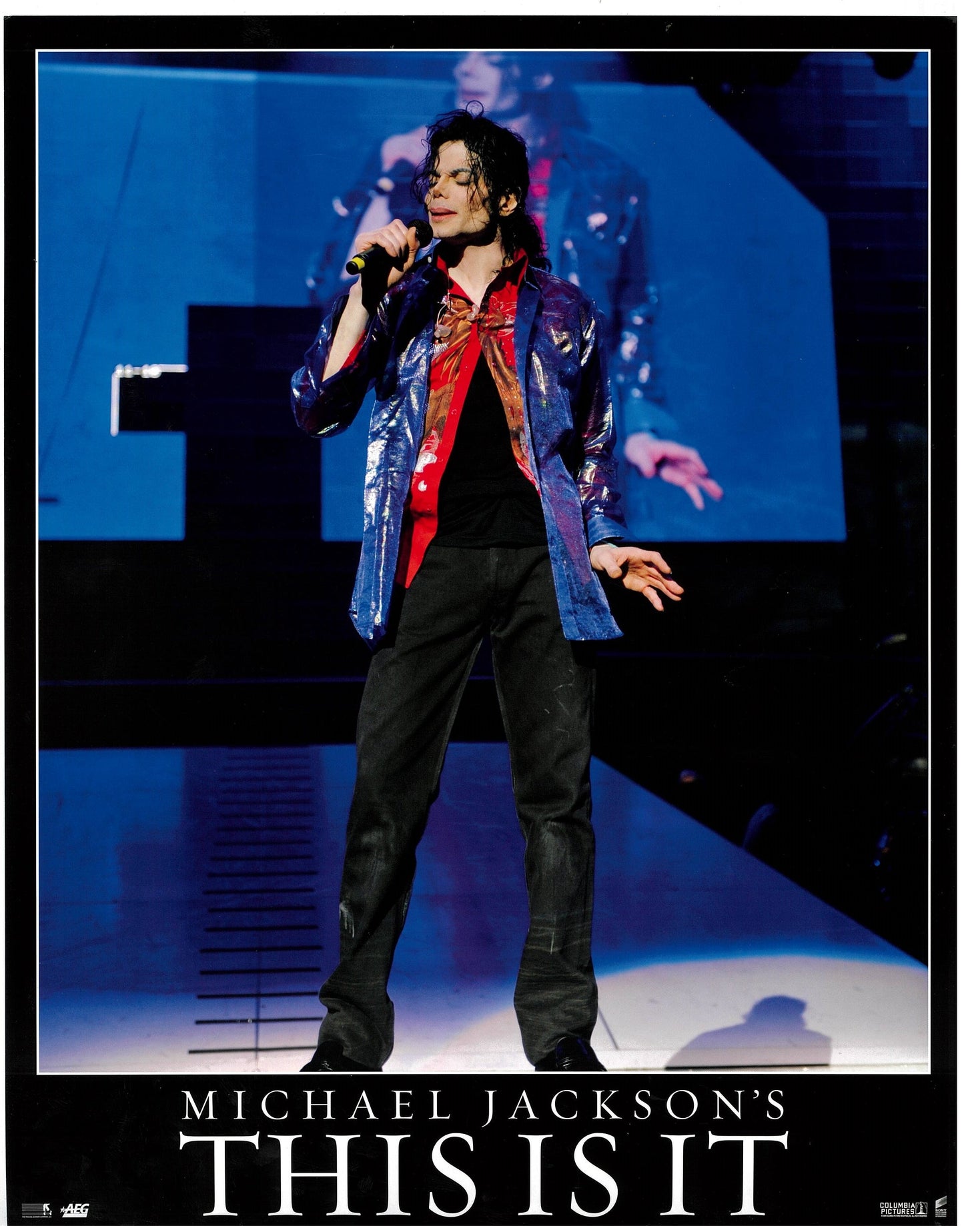 『マイケル・ジャクソン THIS IS IT』 映画 ロビーカード アメリカ オリジナル [2493]
