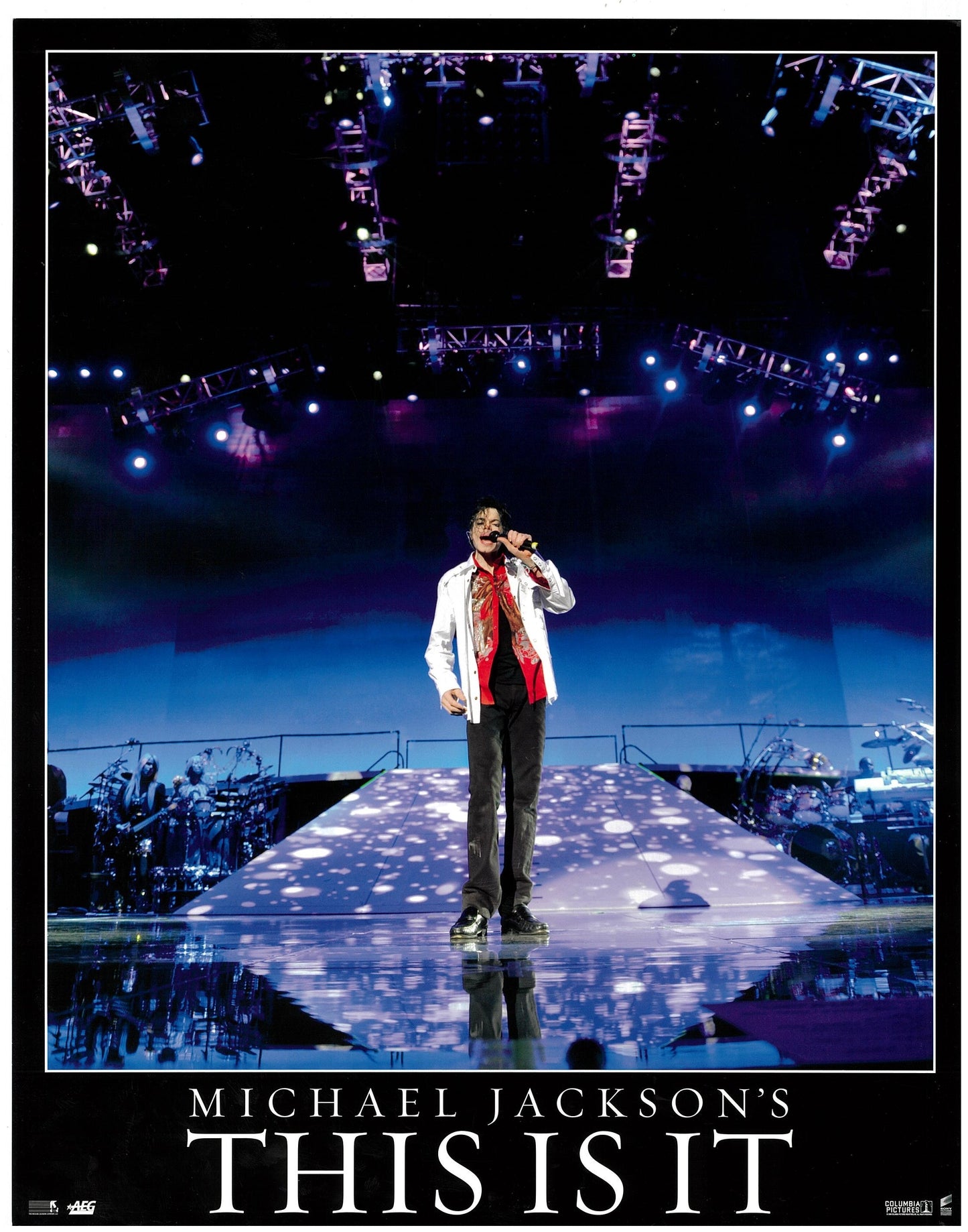 『マイケル・ジャクソン THIS IS IT』 映画 ロビーカード アメリカ オリジナル [2494]