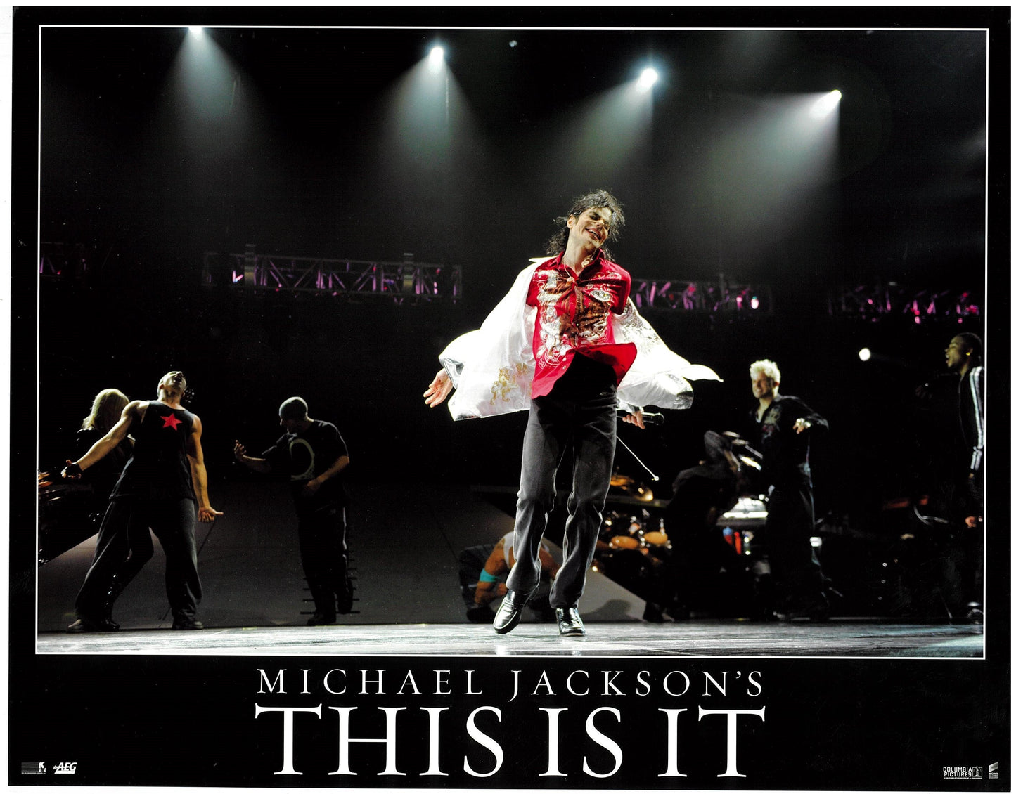 『マイケル・ジャクソン THIS IS IT』 映画 ロビーカード アメリカ オリジナル [2496]