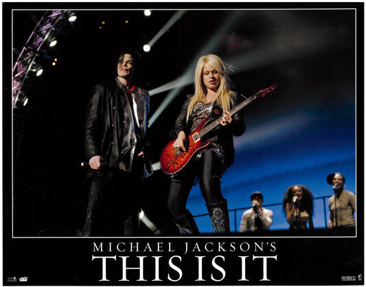 『マイケル・ジャクソン THIS IS IT』 映画 ロビーカード アメリカ オリジナル [2497]