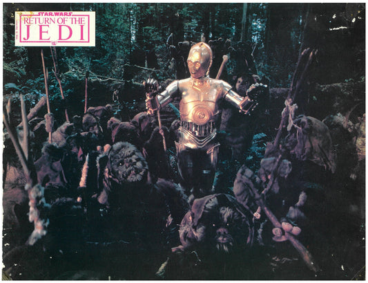 『スター・ウォーズ エピソード6 ジェダイの復讐』 映画 ロビーカード フランス オリジナル [2532]