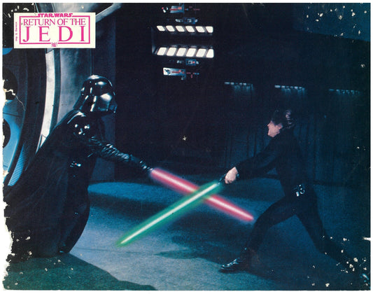 『スター・ウォーズ エピソード6 ジェダイの復讐』 映画 ロビーカード フランス オリジナル [2536]