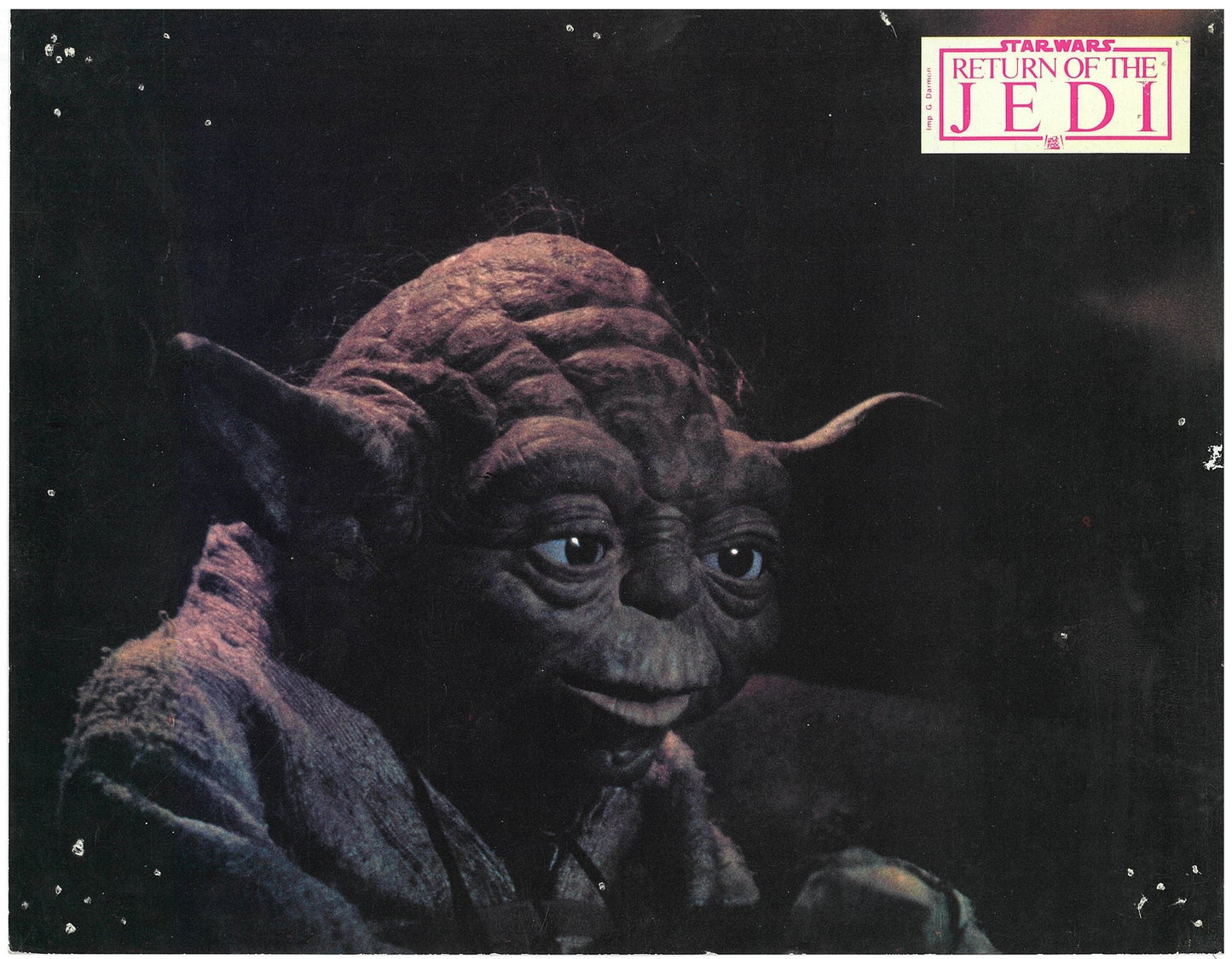 『スター・ウォーズ エピソード6 ジェダイの復讐』 映画 ロビーカード フランス オリジナル [2540]
