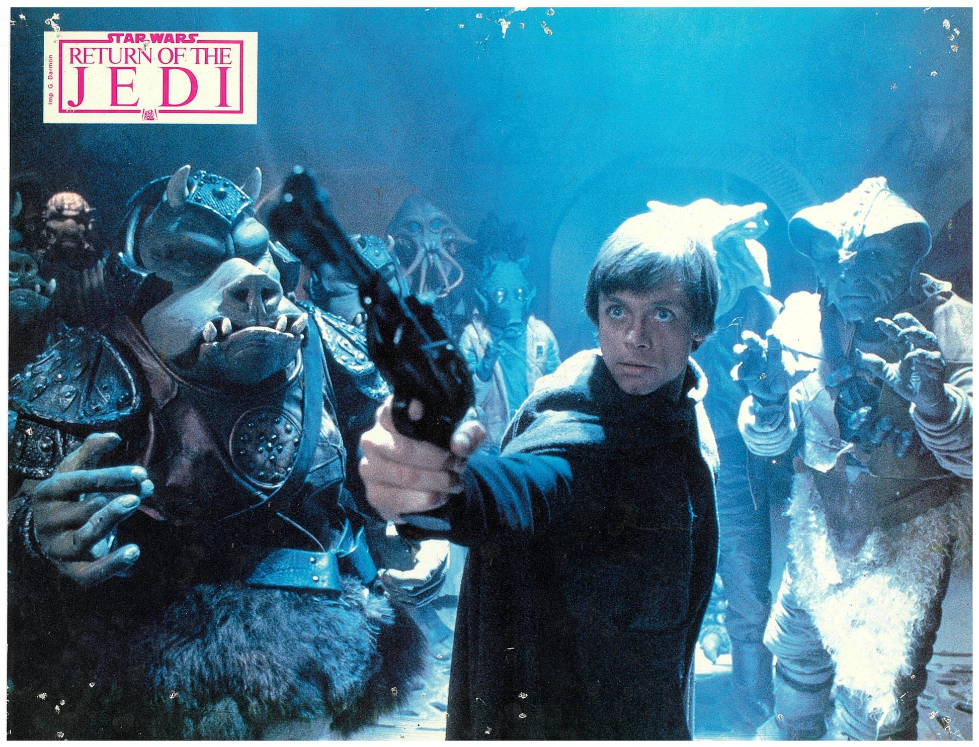 『スター・ウォーズ エピソード6 ジェダイの復讐』 映画 ロビーカード フランス オリジナル [2541]_1