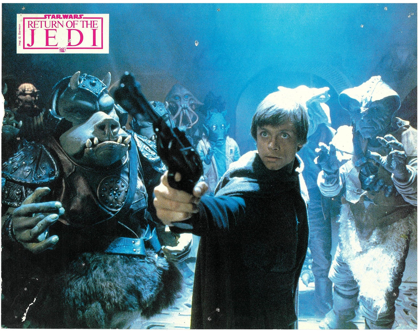 『スター・ウォーズ エピソード6 ジェダイの復讐』 映画 ロビーカード フランス オリジナル [2541]