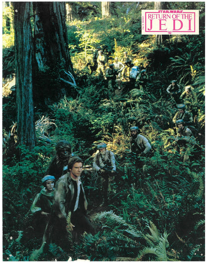 『スター・ウォーズ エピソード6 ジェダイの復讐』 映画 ロビーカード フランス オリジナル [2547]