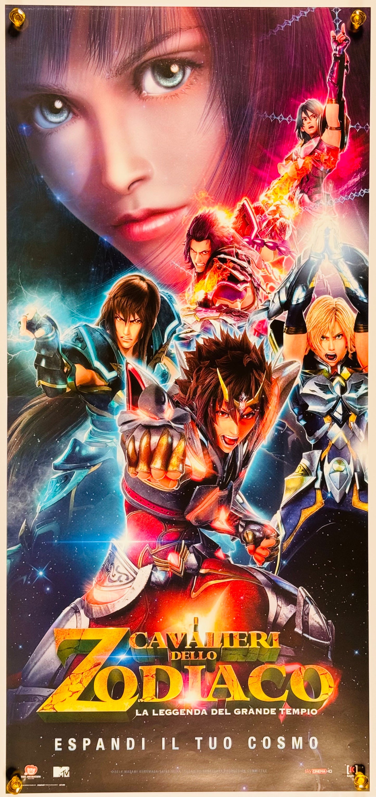『聖闘士星矢 Legend of Sanctuary』 映画 ポスター イタリア オリジナル [254]
