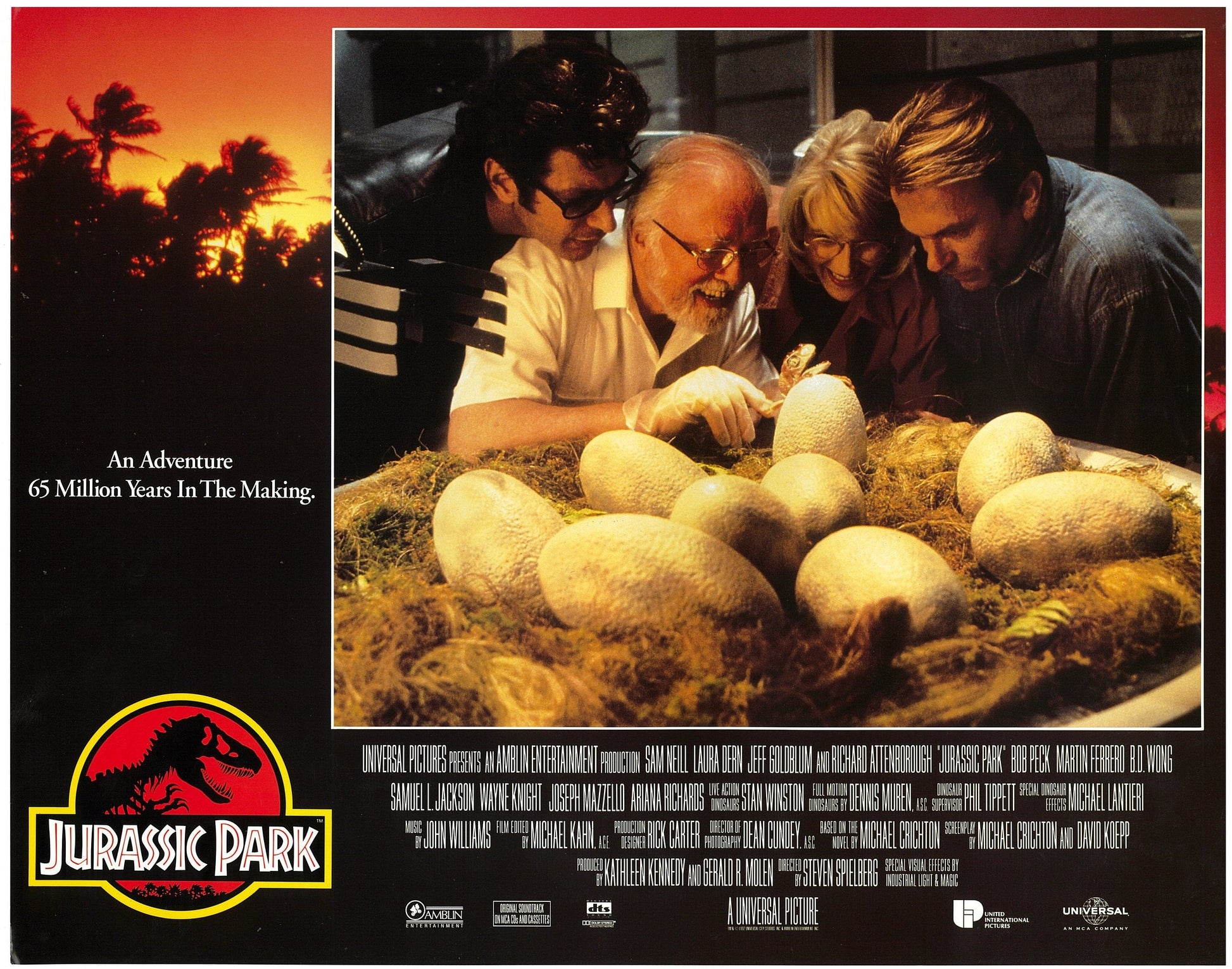 『ジュラシック・パーク』 映画 ロビーカード アメリカ オリジナル [2593]