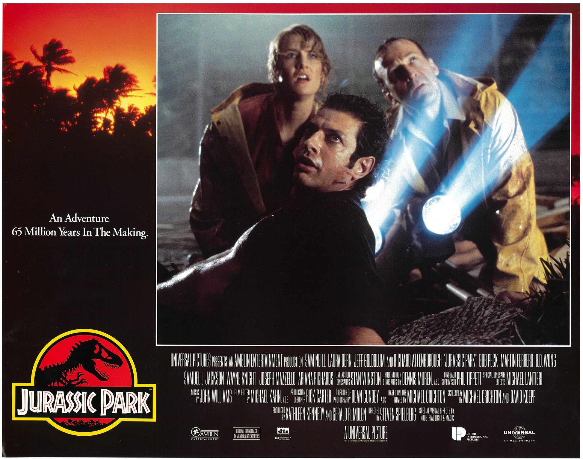 『ジュラシック・パーク』 映画 ロビーカード アメリカ オリジナル [2595]