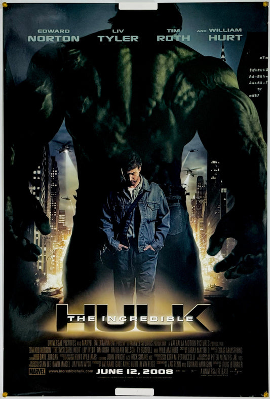 『インクレディブル・ハルク』 映画 ポスター アメリカ オリジナル [2694]