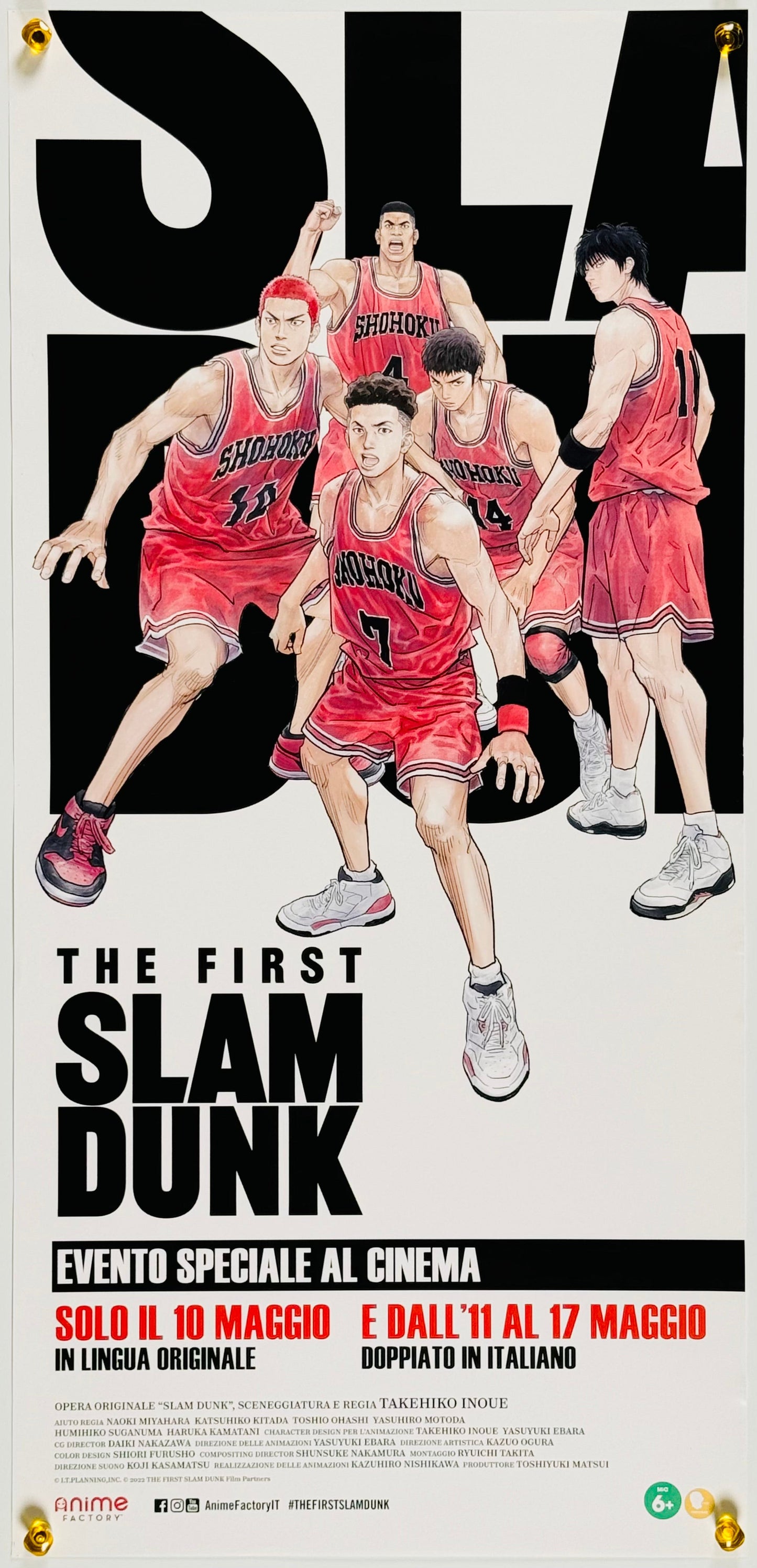 『THE FIRST SLAM DUNK』 映画 ポスター イタリア オリジナル [272]