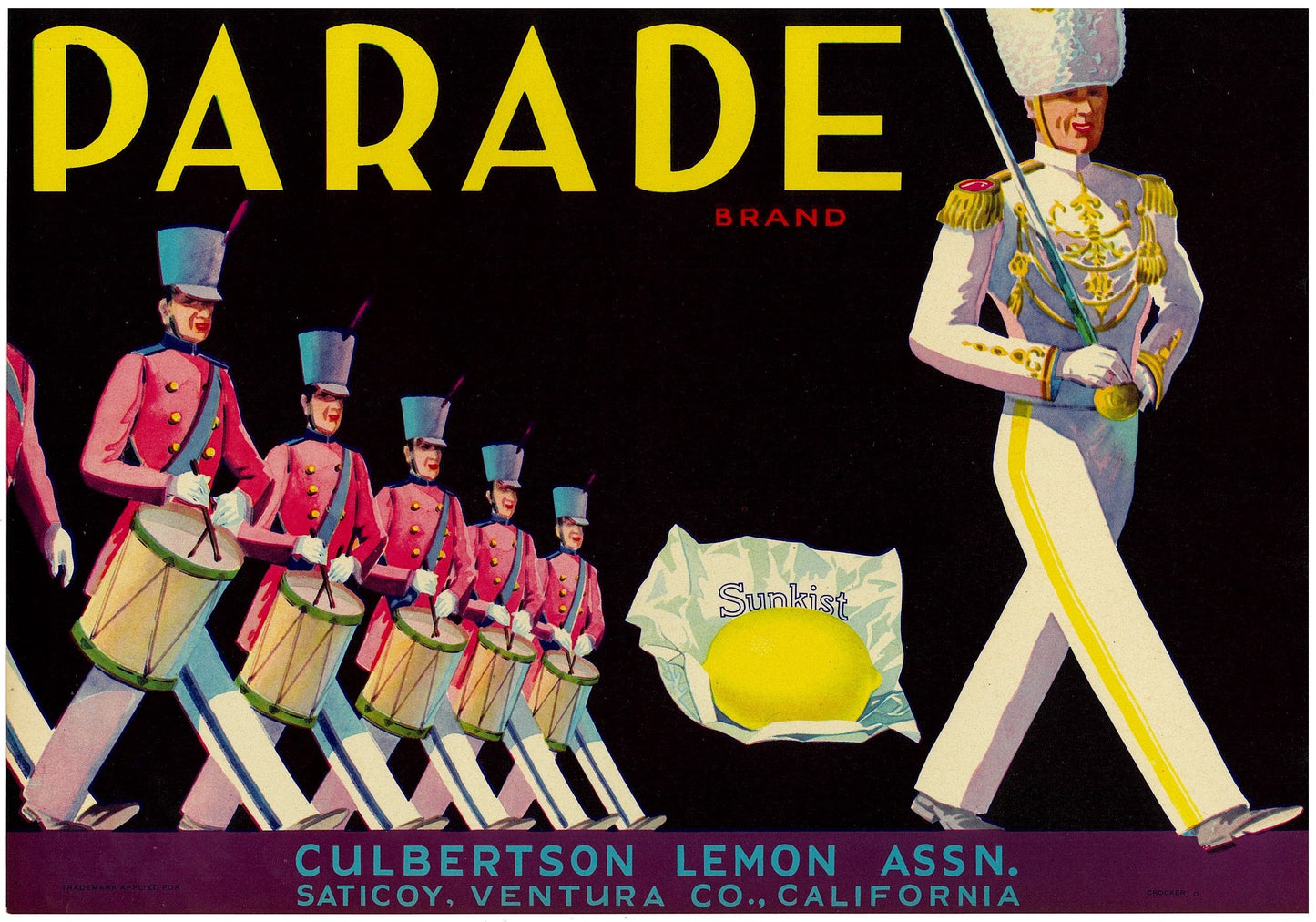 『PARADE』 広告 ラベル アメリカ オリジナル [2778]