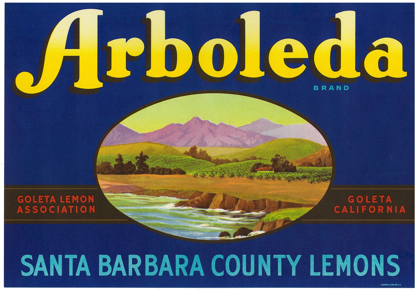 『Arboleda』 広告 ラベル アメリカ オリジナル [2848]