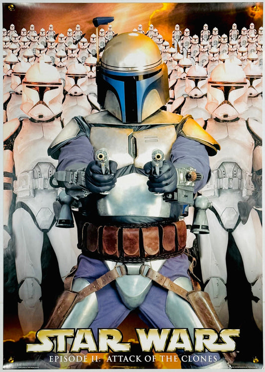 『スター・ウォーズ エピソード2/クローンの攻撃』 映画 ポスター イギリス オリジナル [2952]
