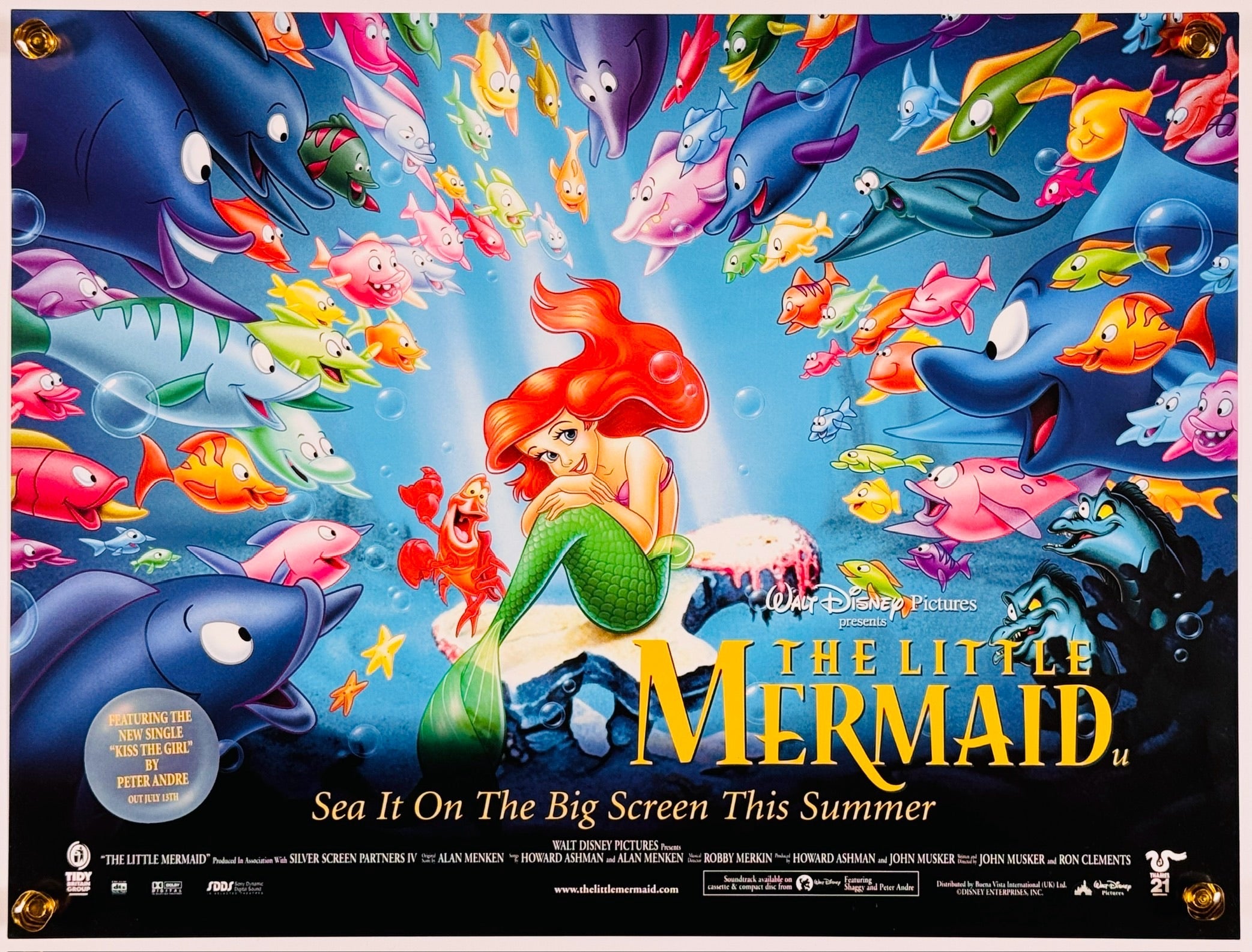 リトル・マーメイド』 海外アニメ イギリス - 海外版映画ポスター専門