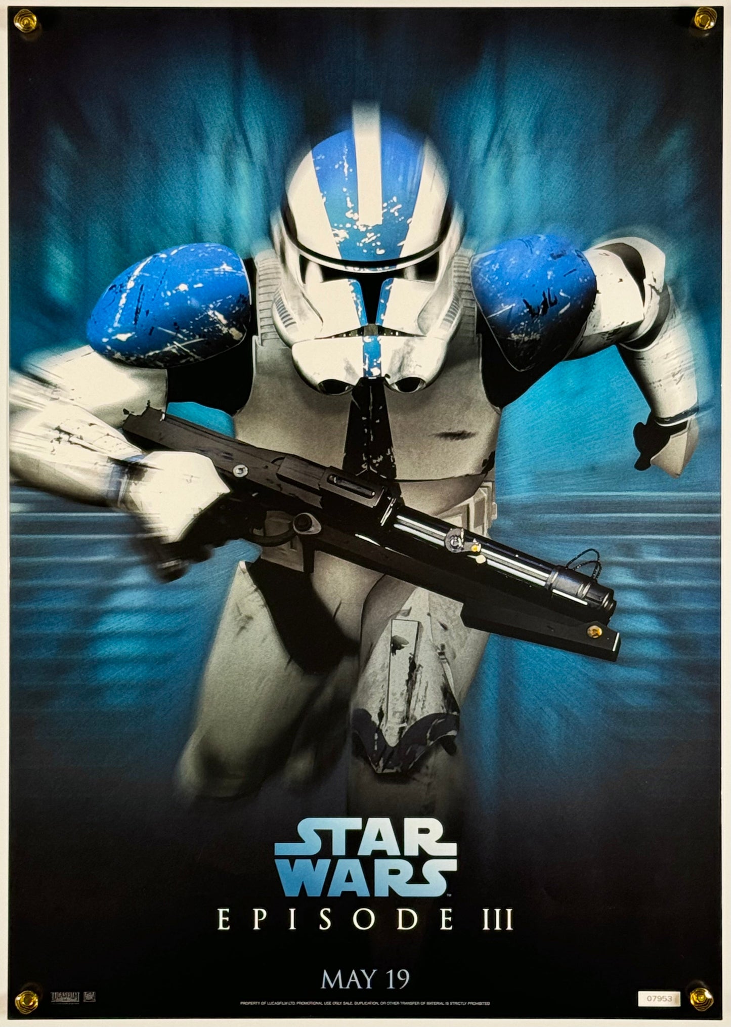 『スター・ウォーズ エピソード3/シスの復讐 - ストームトルーパー』 映画 ポスター イギリス オリジナル [2956]