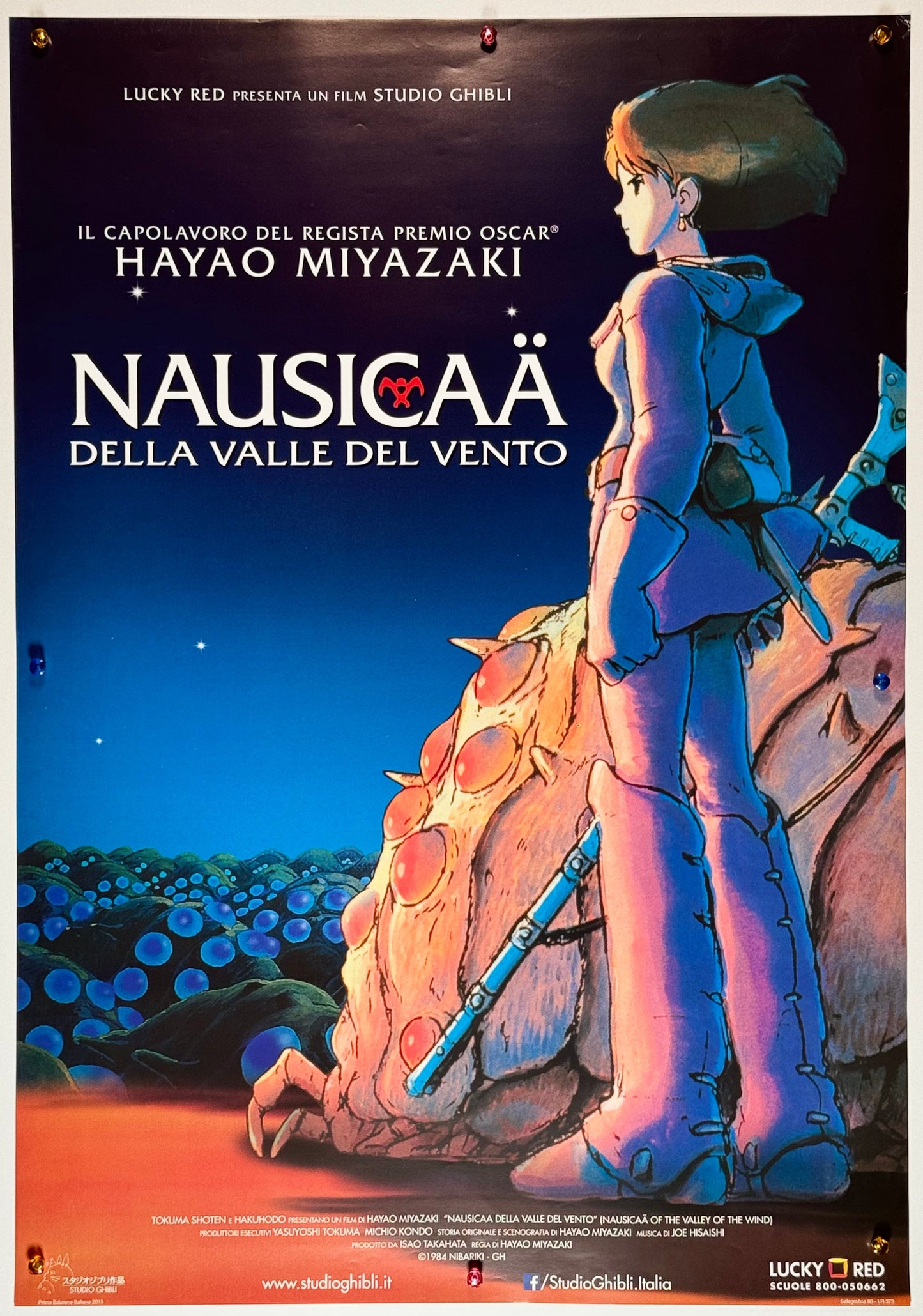 『風の谷のナウシカ』 映画 ポスター イタリア オリジナル [2958]