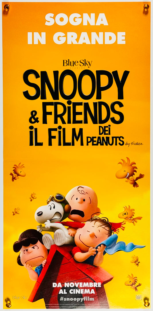 『I LOVE スヌーピー THE PEANUTS MOVIE』 映画 ポスター イタリア オリジナル [300]