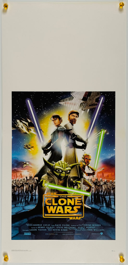 『スター・ウォーズ クローン・ウォーズ』 映画 ポスター イタリア オリジナル [302]