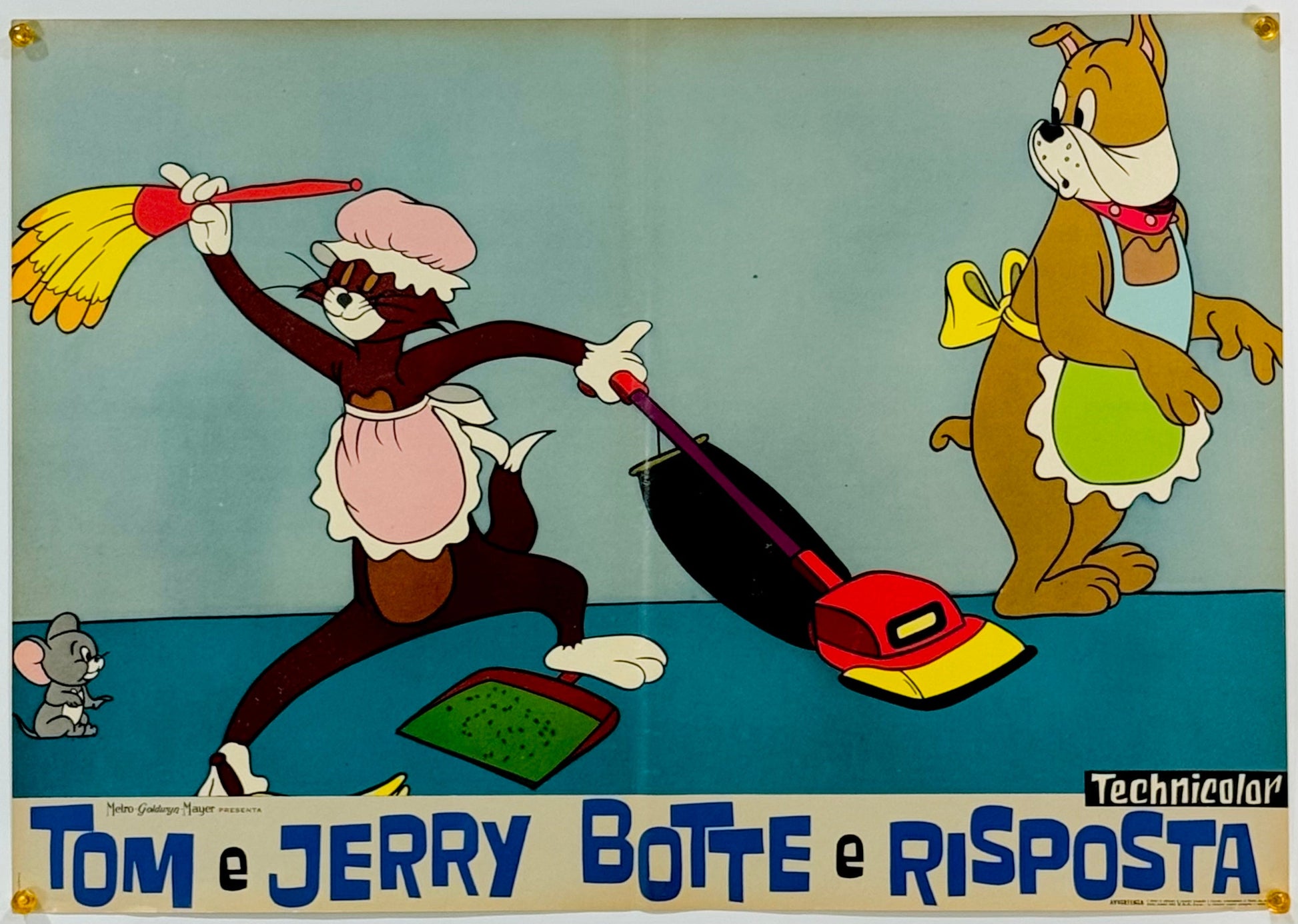 『トムとジェリー Tom e Jerry botte e risposta』 映画 ポスター イタリア オリジナル [3068]