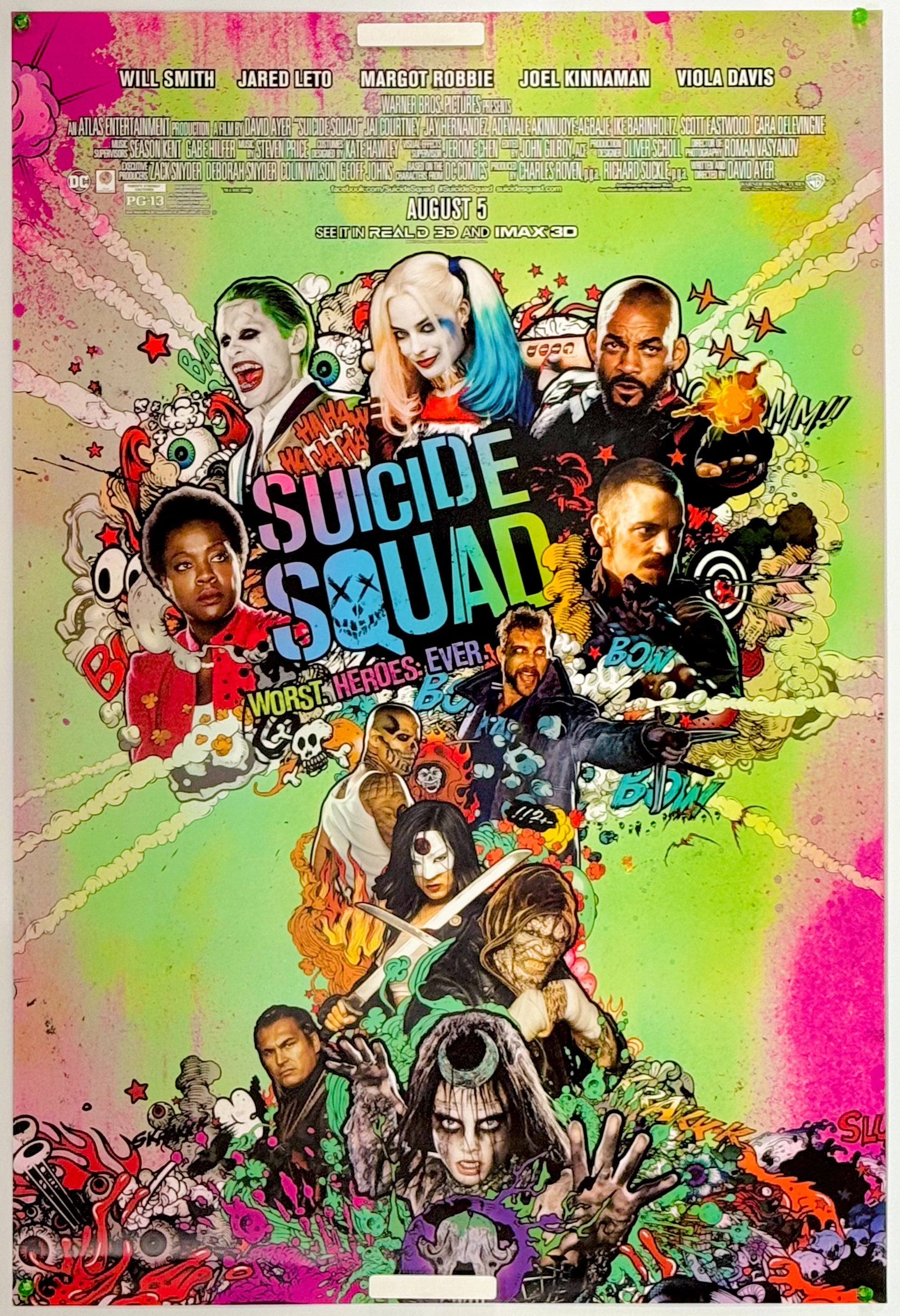 『スーサイド・スクワッド』 映画 ポスター アメリカ オリジナル [3084]_1