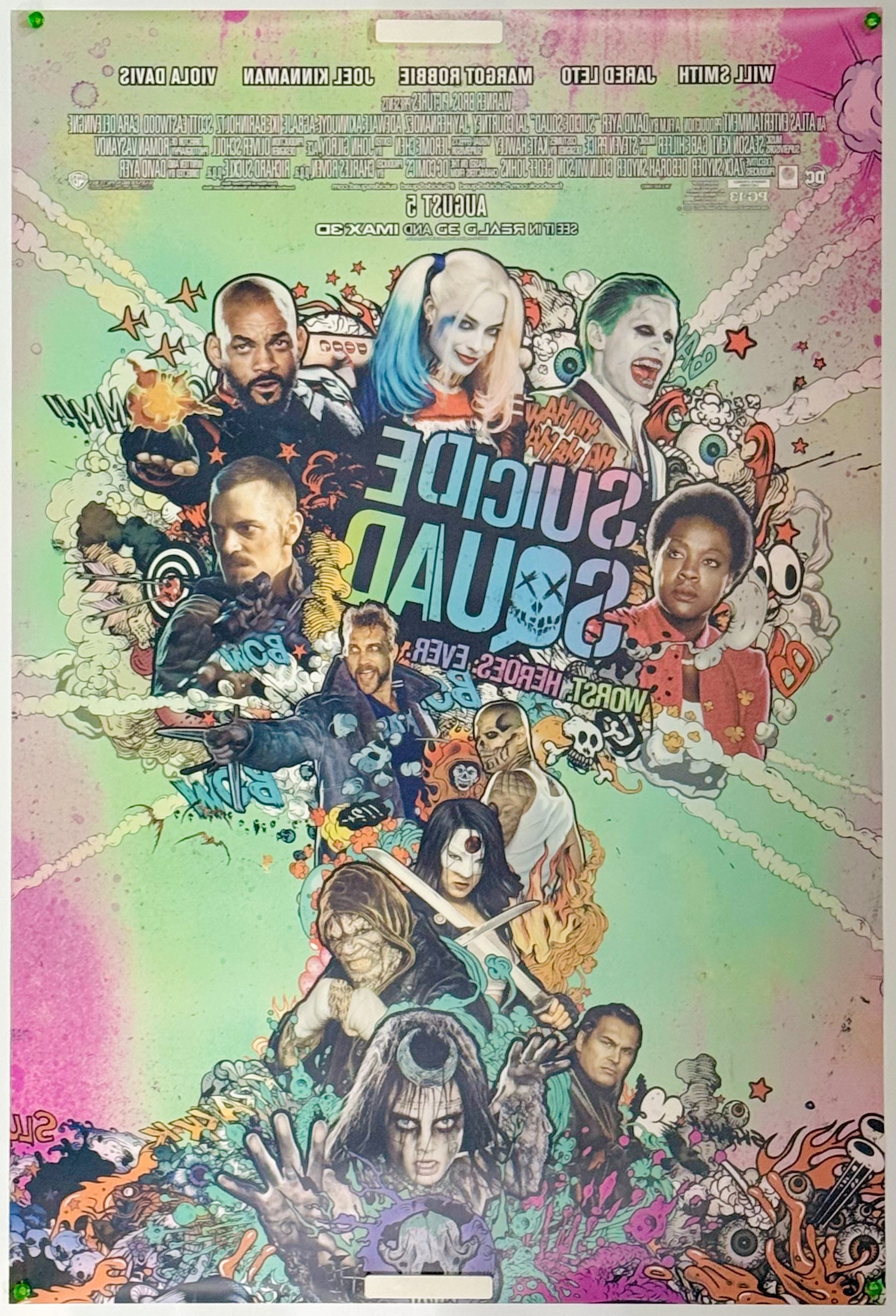 『スーサイド・スクワッド』 映画 ポスター アメリカ オリジナル [3084]_2