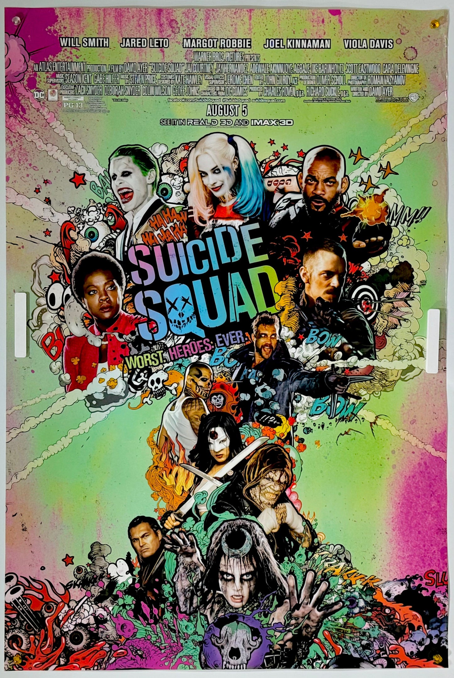 『スーサイド・スクワッド』 映画 ポスター アメリカ オリジナル [3084]