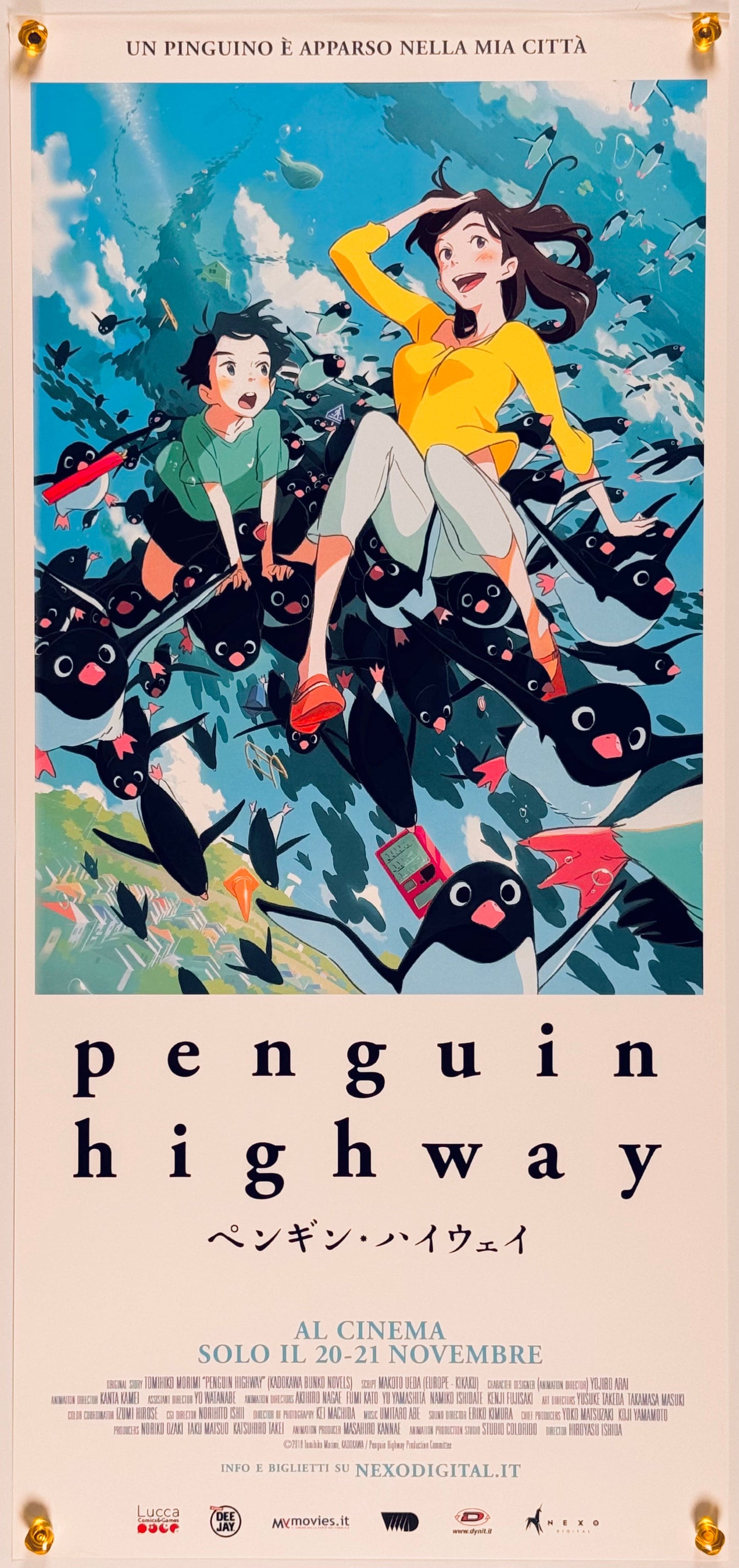 『ペンギン・ハイウェイ』 映画 ポスター イタリア オリジナル [308]