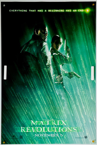 『マトリックス レボリューションズ』 映画 ポスター アメリカ オリジナル [3095]