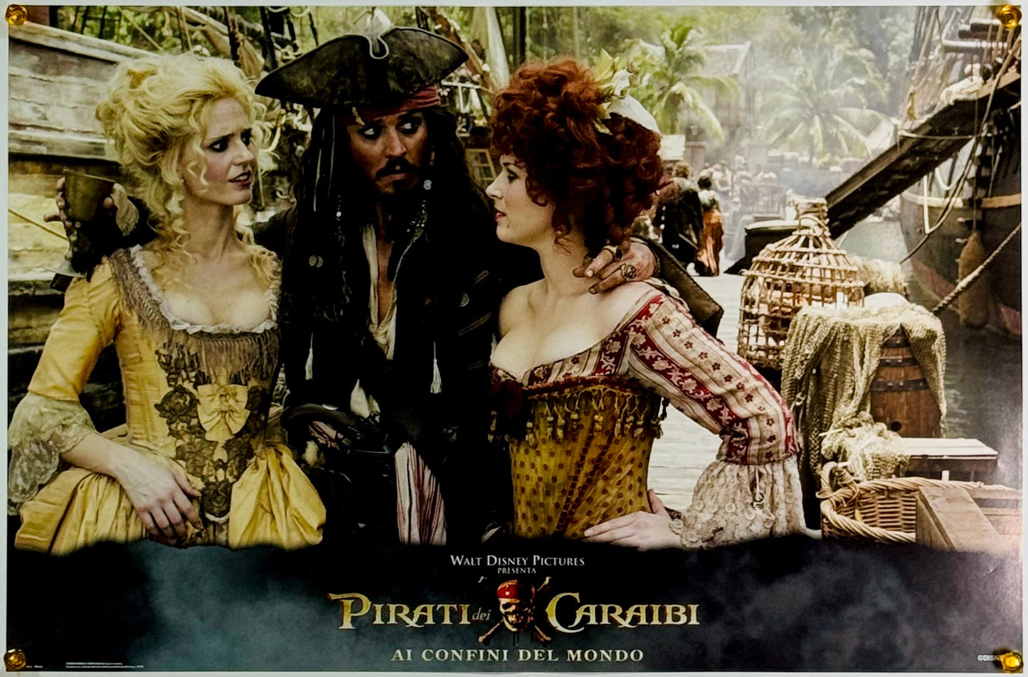 『パイレーツ・オブ・カリビアン ワールド・エンド』 映画 ポスター イタリア オリジナル [3112]