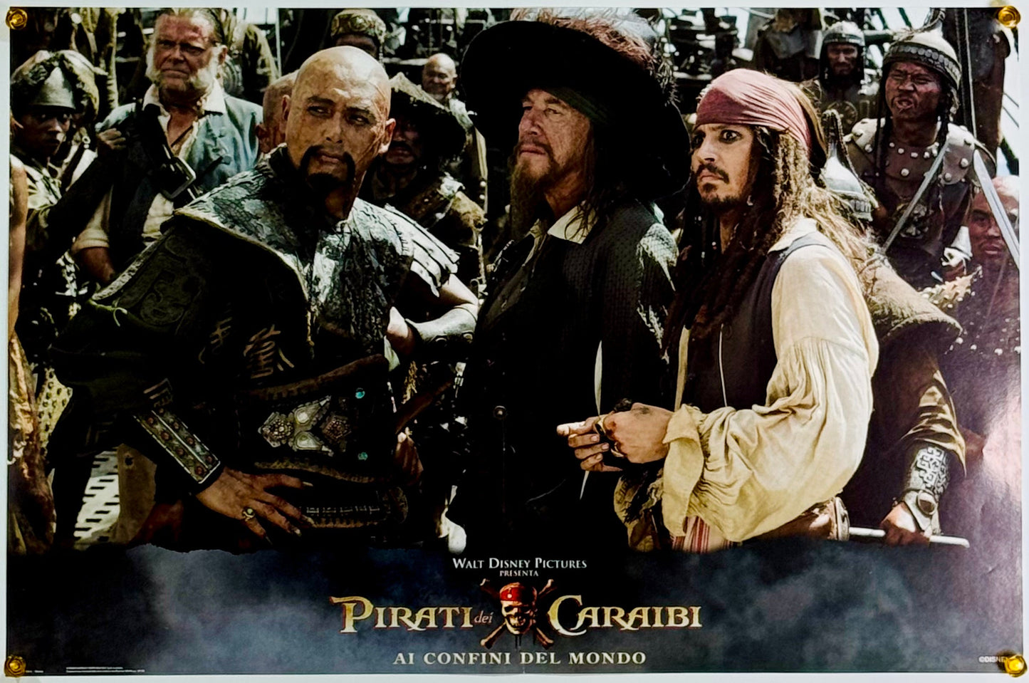 『パイレーツ・オブ・カリビアン ワールド・エンド』 映画 ポスター イタリア オリジナル [3116]