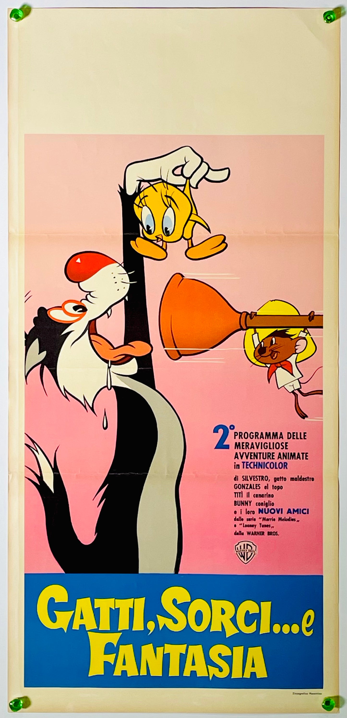 『ルーニー・テューンズ Gatti, sorci e fantasia』 映画 ポスター イタリア オリジナル [3129]_1